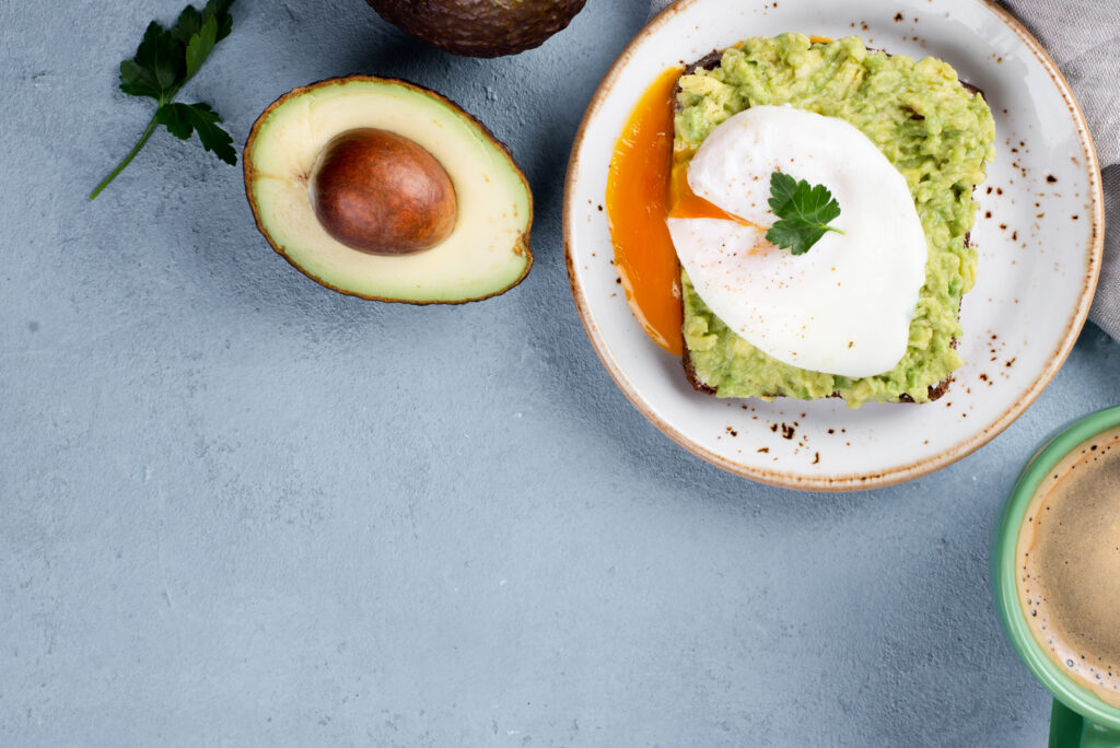 Desayuno con aguacate